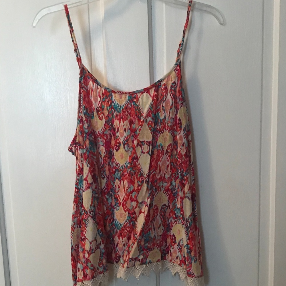 Multi colored tank
